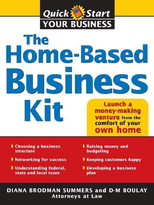 The Home-Based Business Kit[eBook]